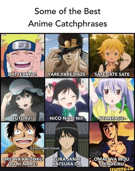 anime anmachspruch|The Best Anime Catchphrases of All Time